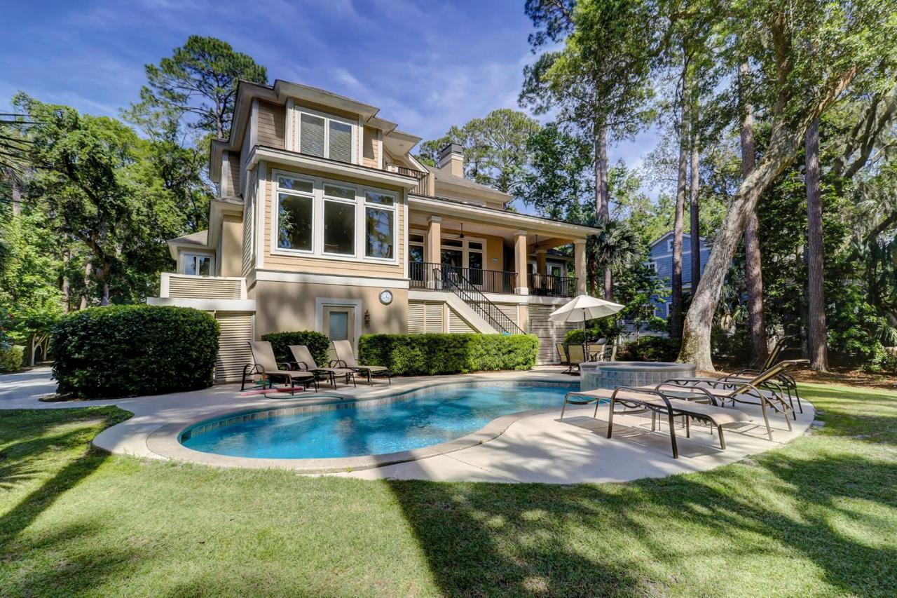 9 Sea Lane Villa Pulau Hilton Head Luaran gambar